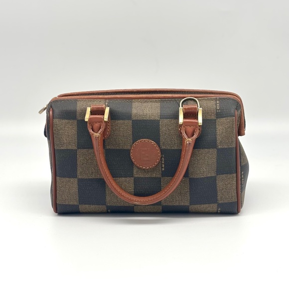 Fendi Vintage Pequin vintage mini Boston bag - Picture 1 of 14